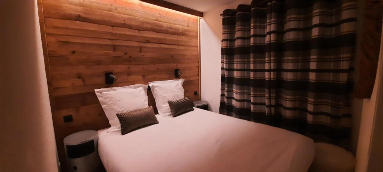 40M2 - Ski Aux Pieds - La Tania - Parking Couvert Exterior foto