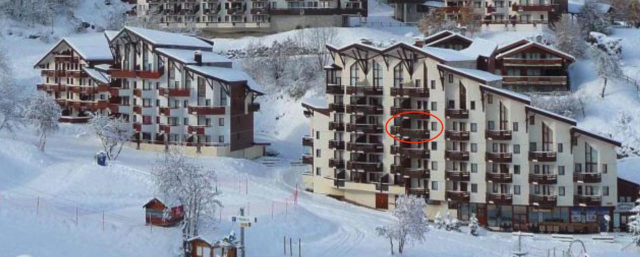 40M2 - Ski Aux Pieds - La Tania - Parking Couvert Exterior foto